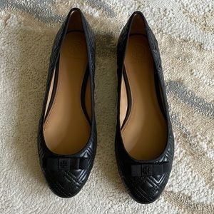 Tory Burch - Marion Quilted Leather Ballet Flat